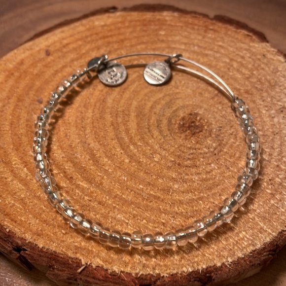 Alex and Ani clear bead bracelet only worn a couple times - Picture 2 of 2